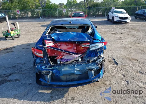 2018 Ford Fusion S из США, поврежденный, VIN 3FA6P0G77JR114920